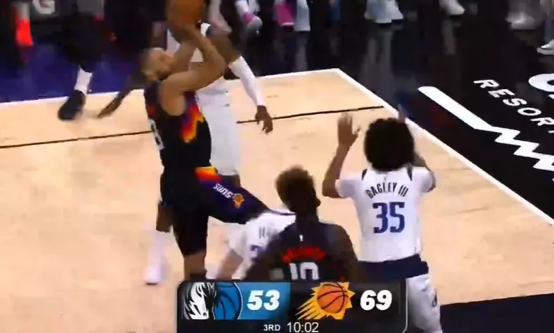 高清直播-狄龙下半场回来后接连取分，太阳领先独行侠到16分